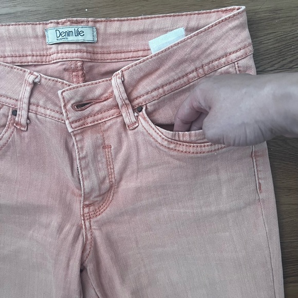 Pimkie Salmon Color Denim Size Small (EU 32) - Picture 11 of 12
